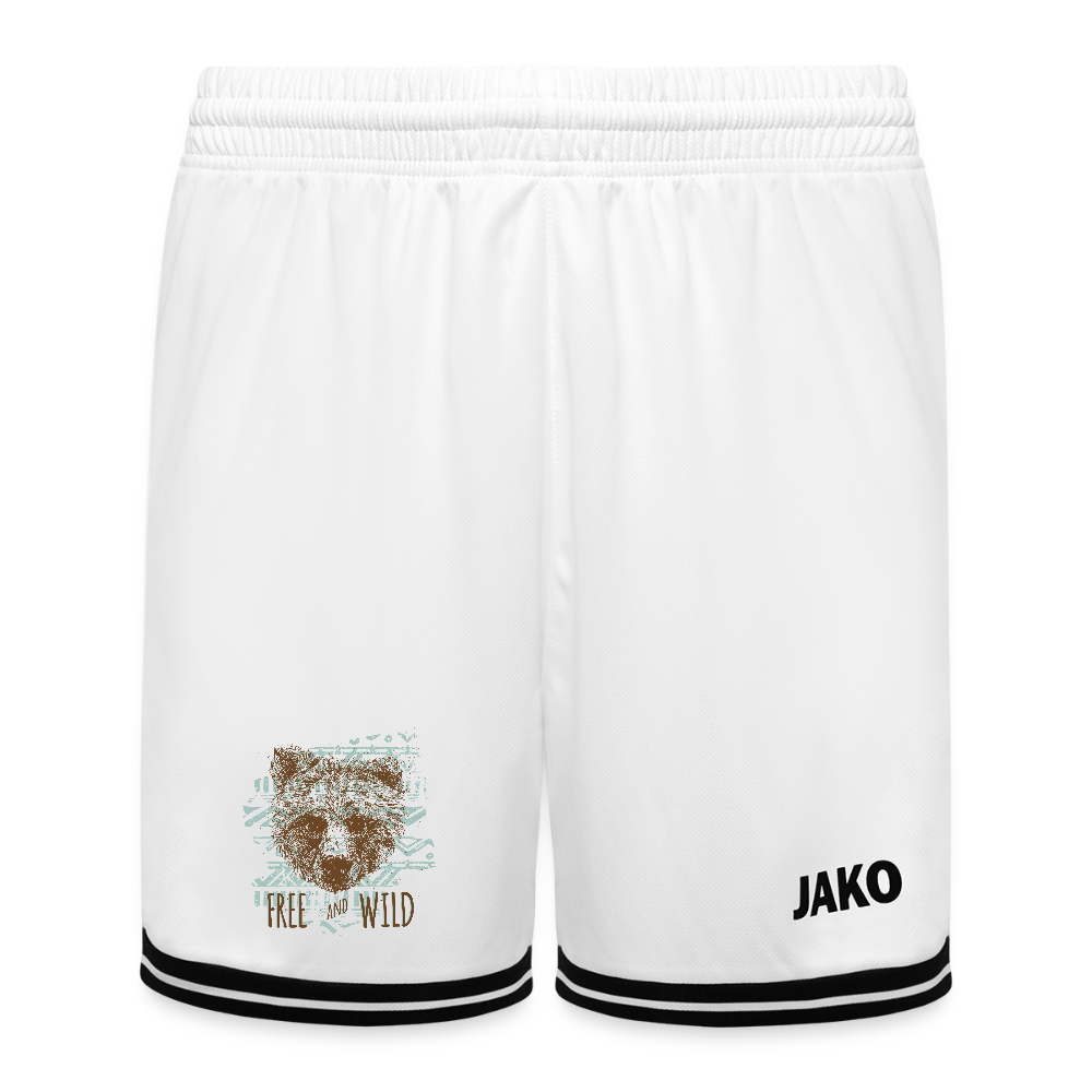 JAKO Kinderbasketbalshort Center 2.0 - wit/zwart