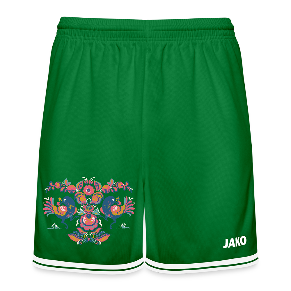 JAKO basketbalshort Center 2.0 - groen/wit