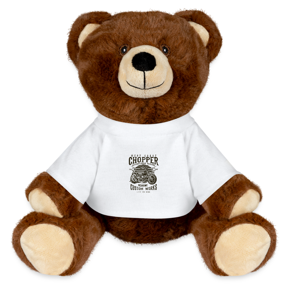 MiniFeet® RecycelBär® bruin - wit