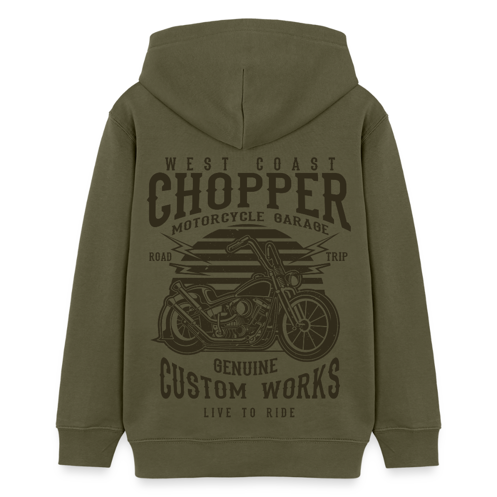Stanley/Stella Tiener bio-hoodie Mini Cruiser - kaki