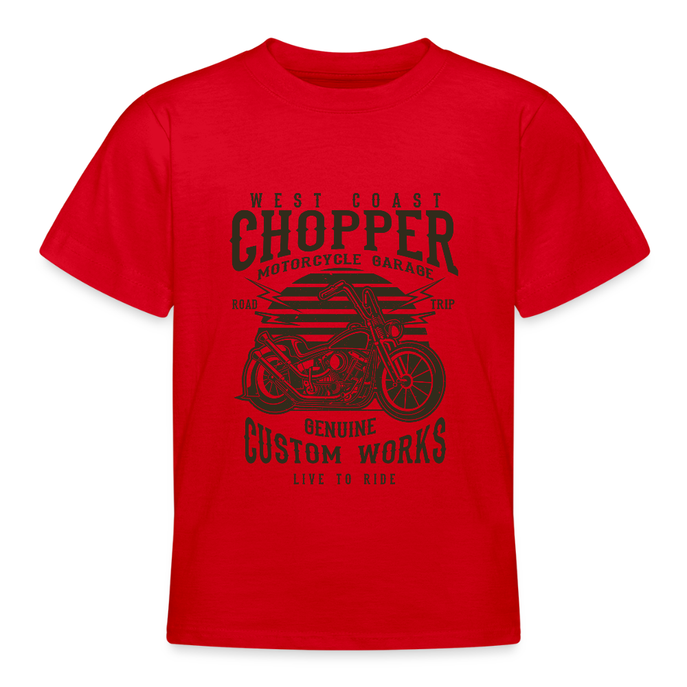 Teenager T-shirt - rood
