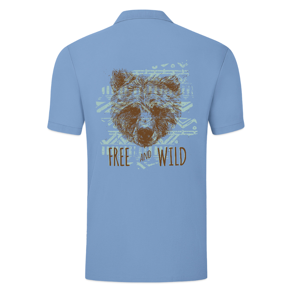 JAKO Kinderpolo Organic - sky