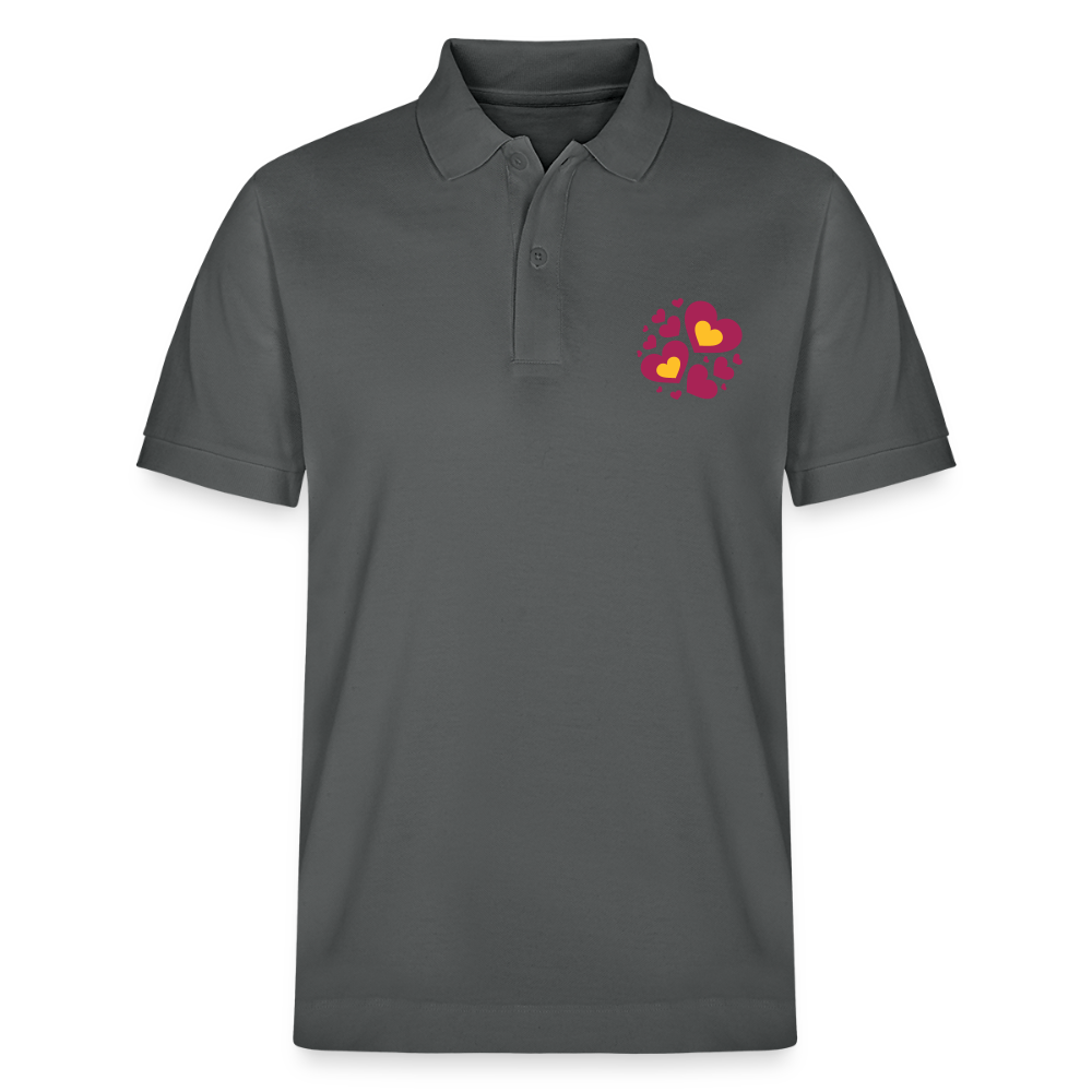 Stanley/Stella uniseks bio poloshirt PREPSTER - houtskool
