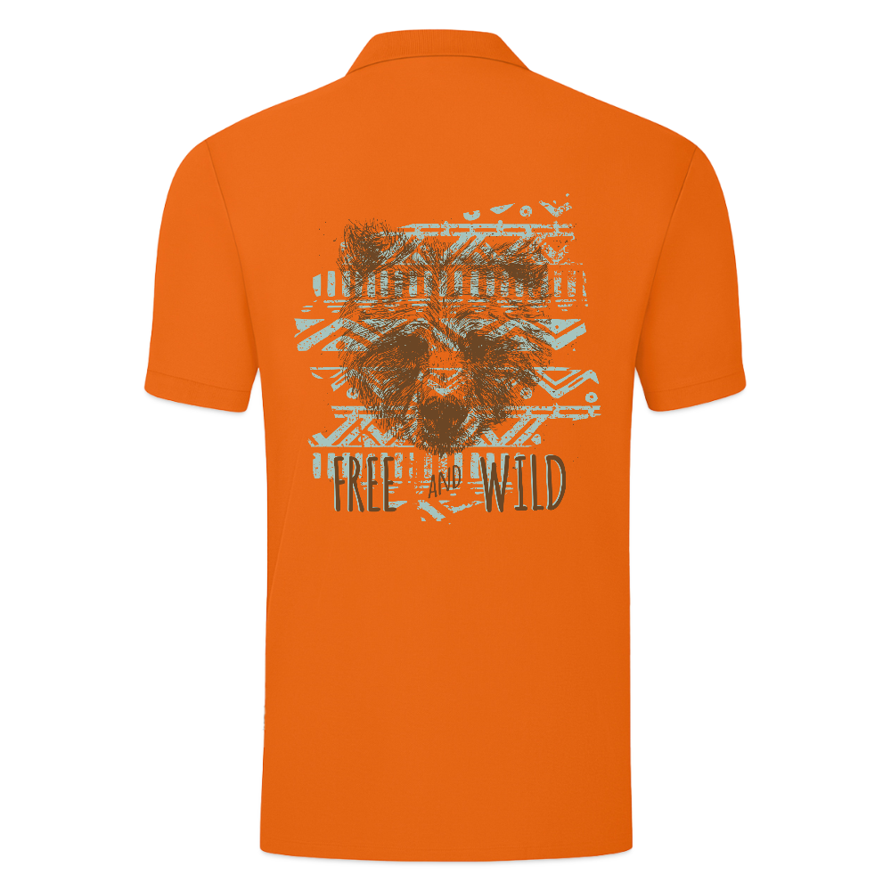 JAKO Mannen Polo Organic - neonoranje
