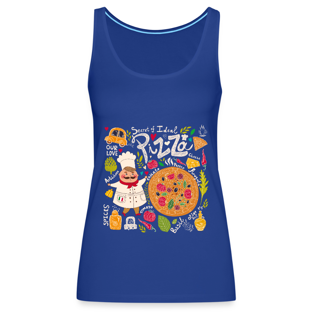 Vrouwen Premium tank top - koningsblauw