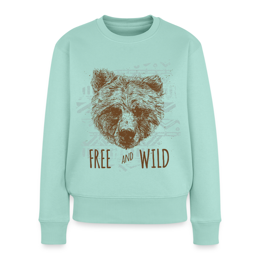 Vrouwen premium sweater - mint