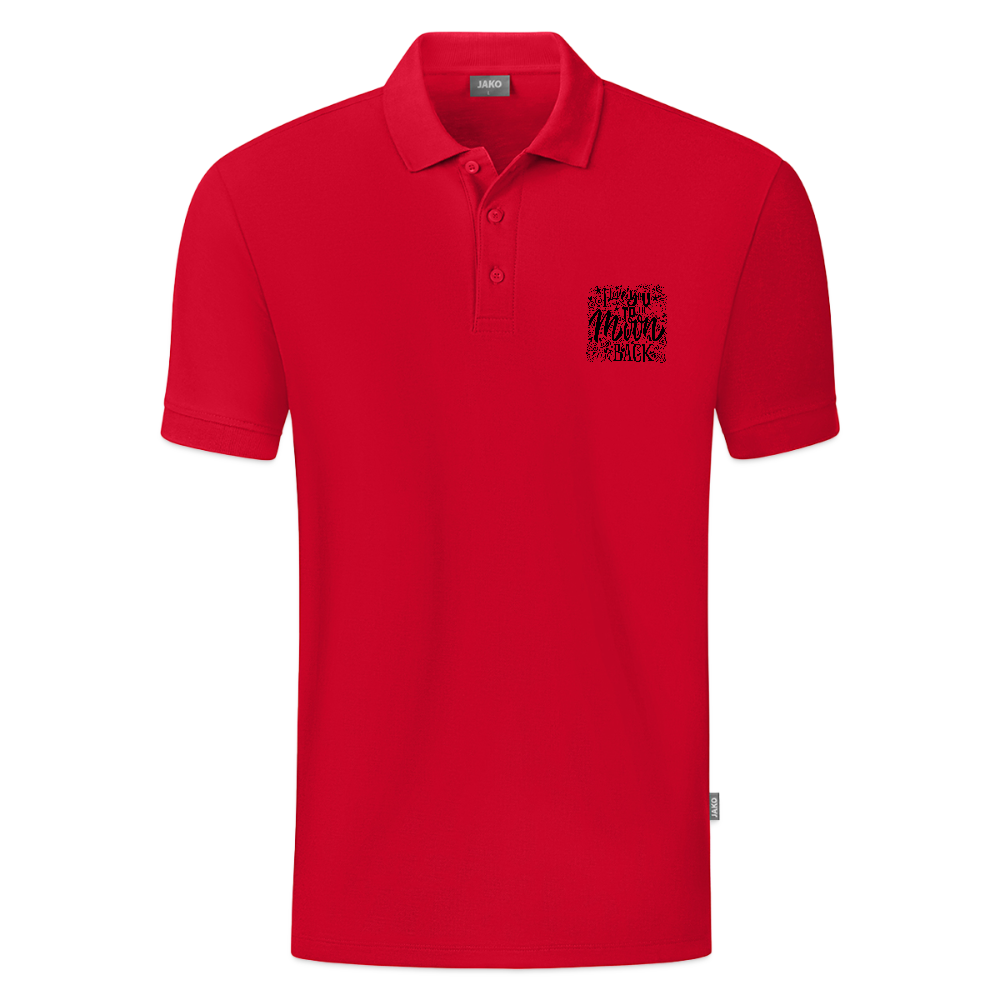 JAKO Mannen Polo Organic - rood