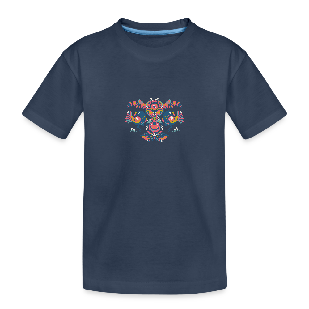 Kinderen premium biologisch T-shirt - navy