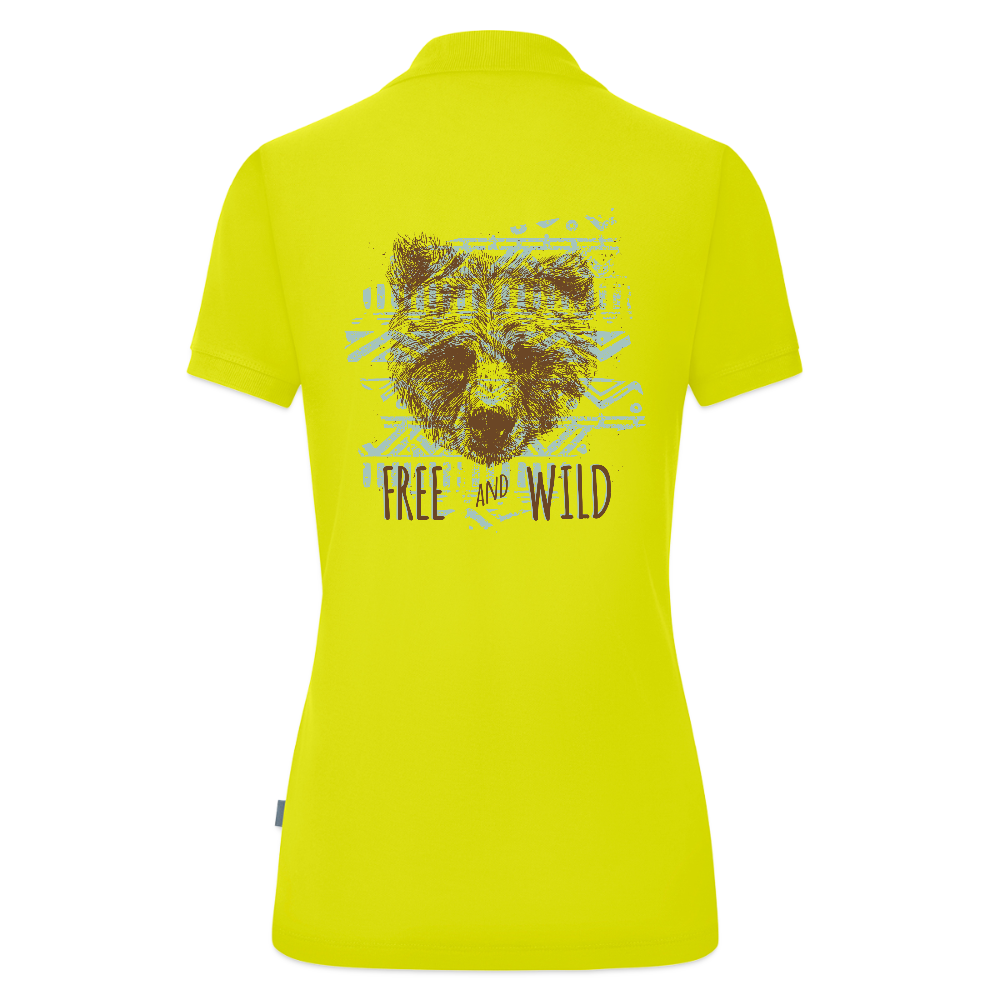 JAKO Vrouwen polo Organic - limegroen