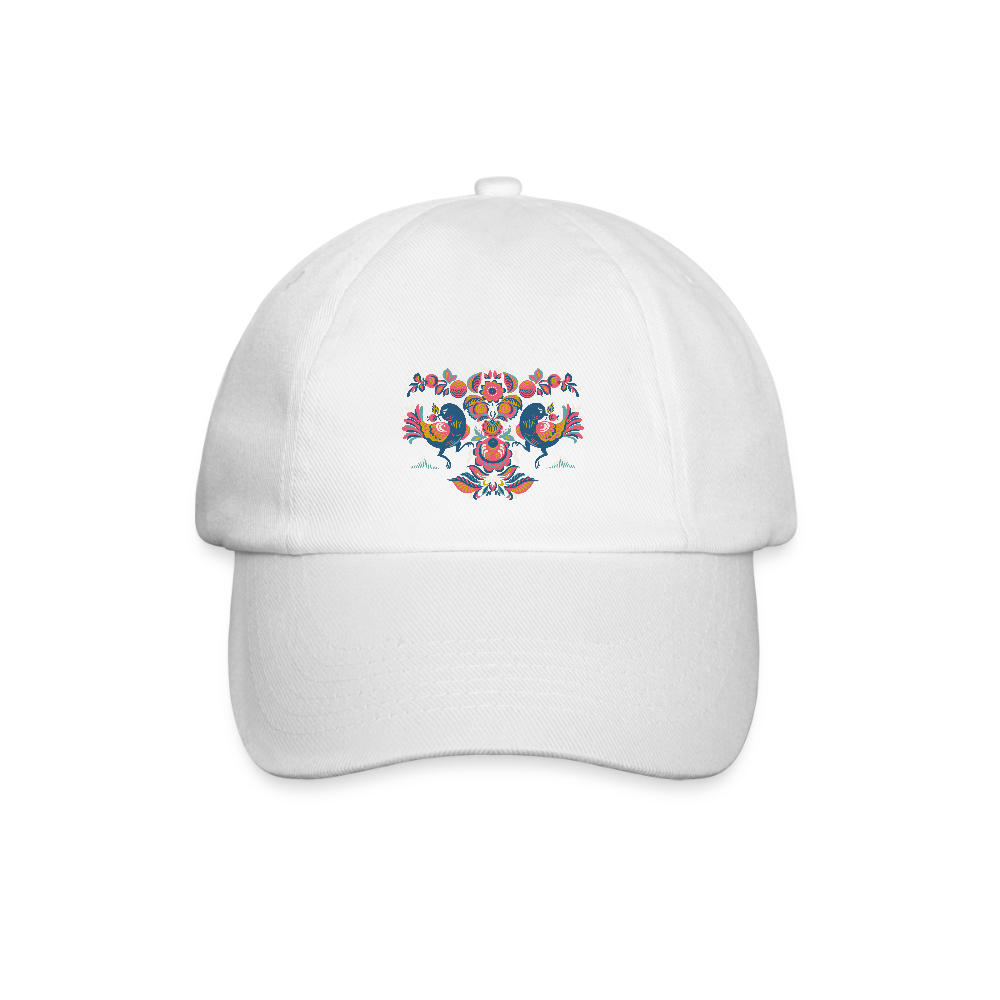 Baseballcap - wit/wit