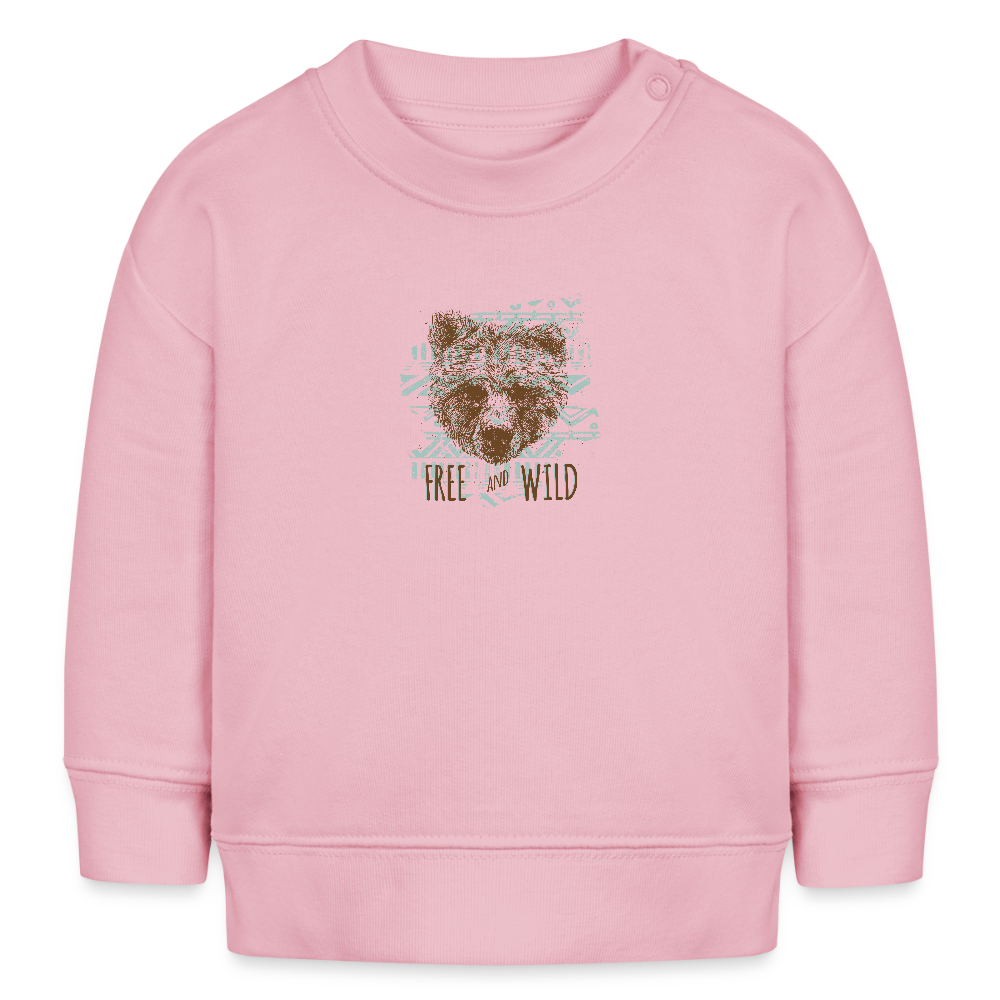 Stanley/Stella bio-sweatshirt BABY CHANGER - lichtroze