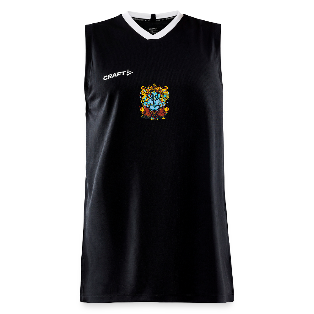 CRAFT Progress kinder-basketbalshirt - zwart