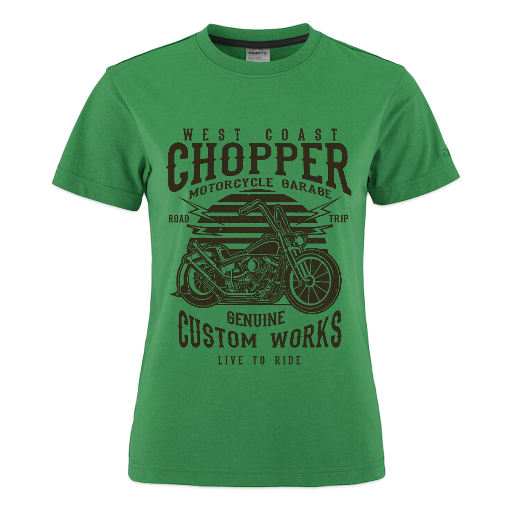 CRAFT Community 2.0 vrouwen T-shirt - smaragdgroen