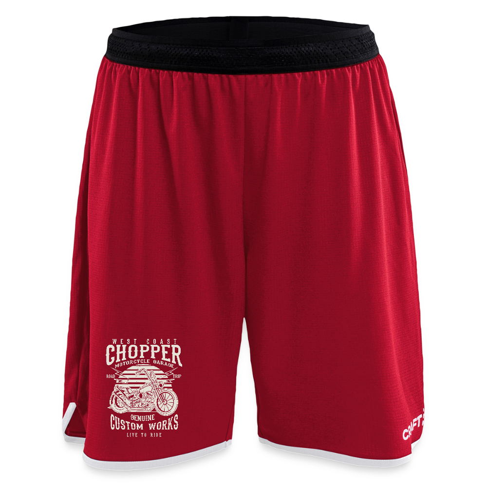 CRAFT Progress vrouwen basketbalshorts - donkerrood