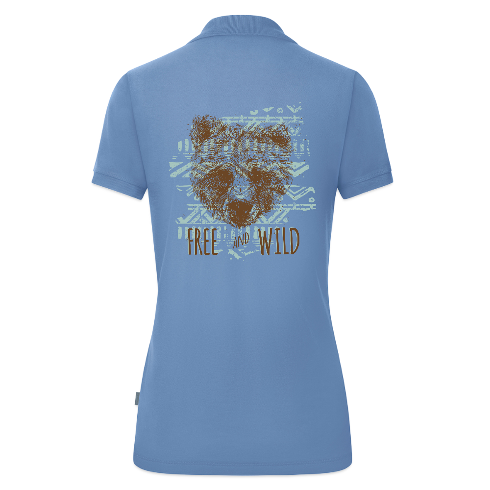 JAKO Vrouwen polo Organic - sky