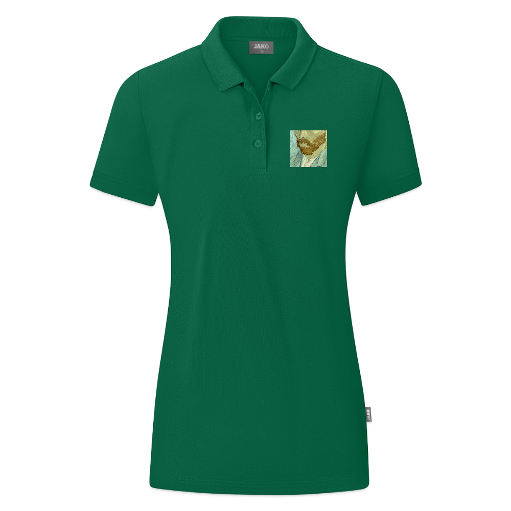 JAKO Vrouwen polo Organic - kelly groen
