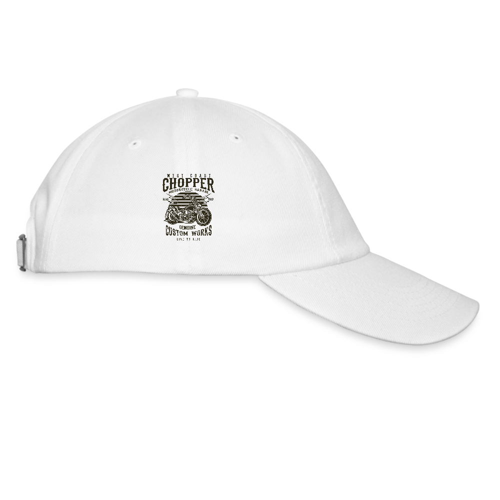 Baseballcap - wit/wit