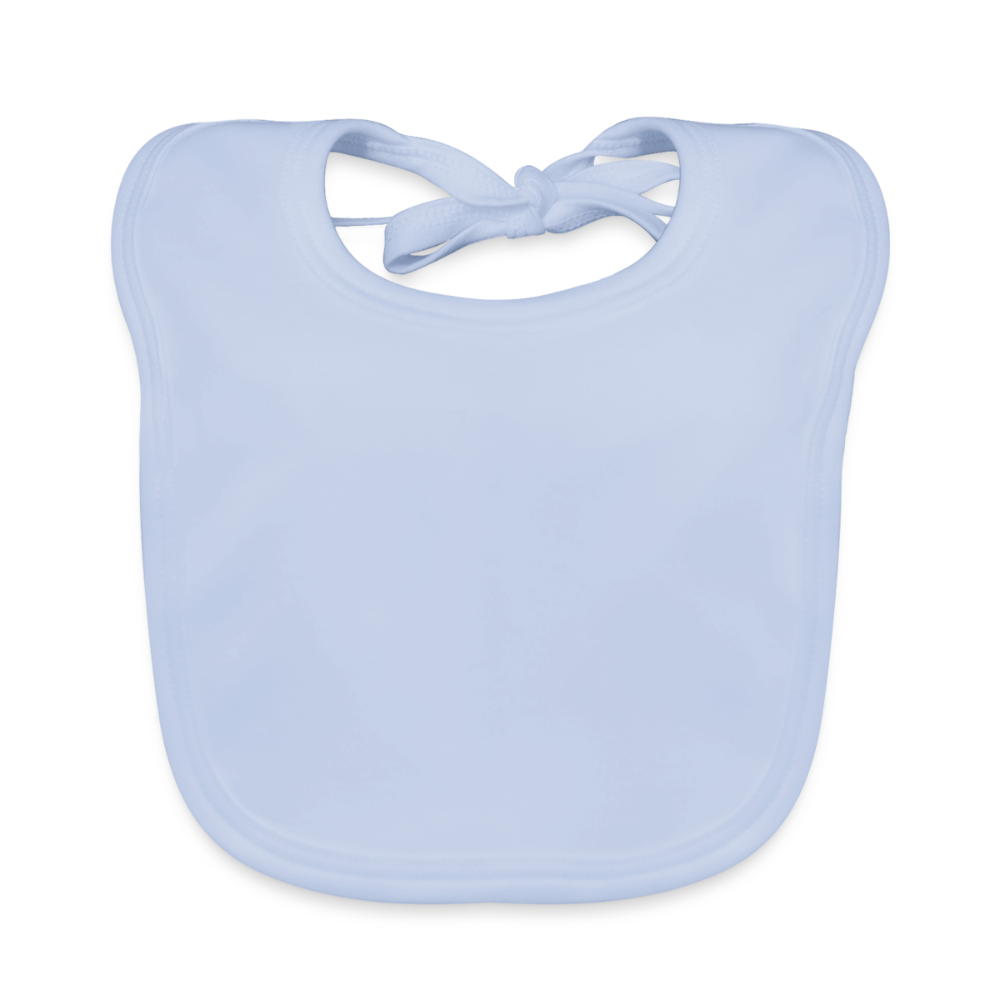 Bio-slabbetje voor baby's - sky blue