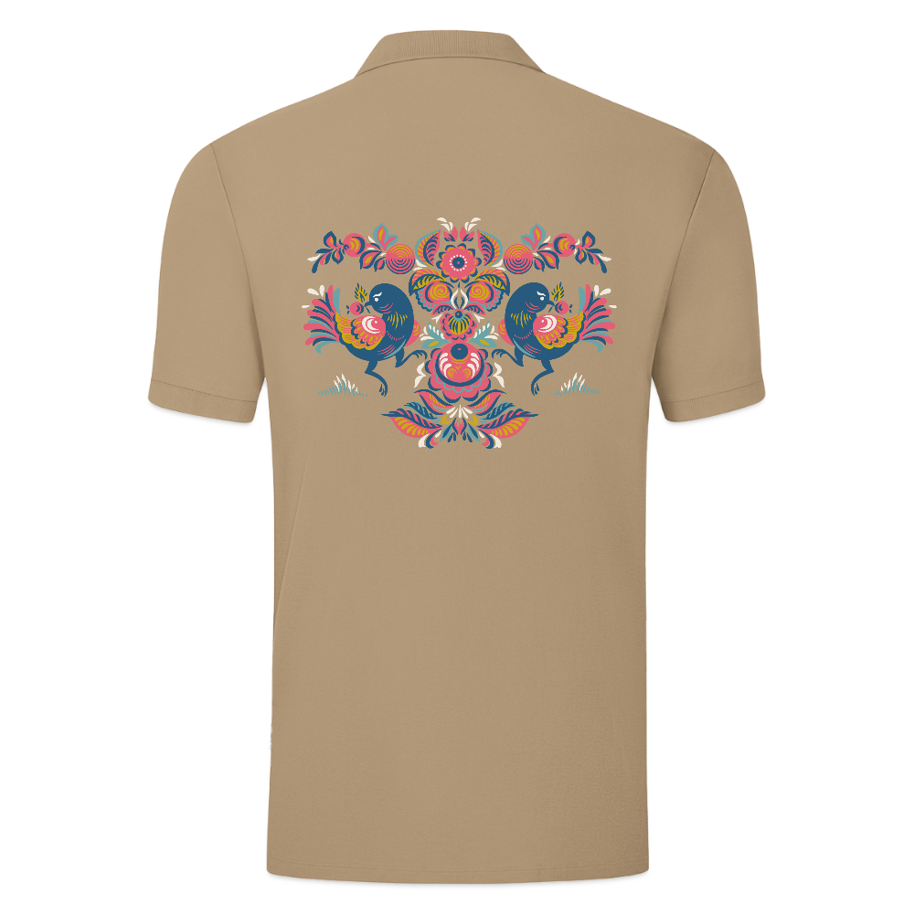 JAKO Mannen Polo Organic - beige