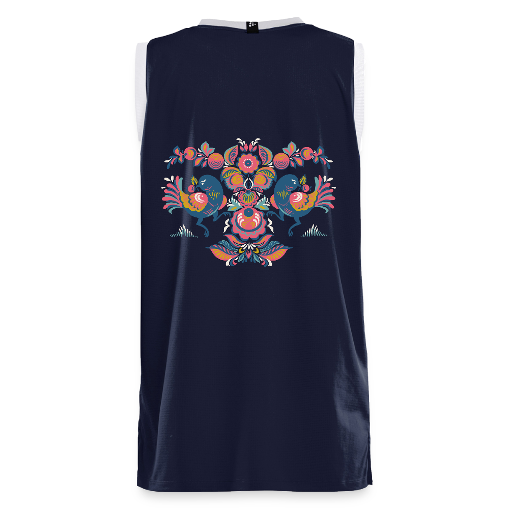 CRAFT Progress kinder-basketbalshirt - navy