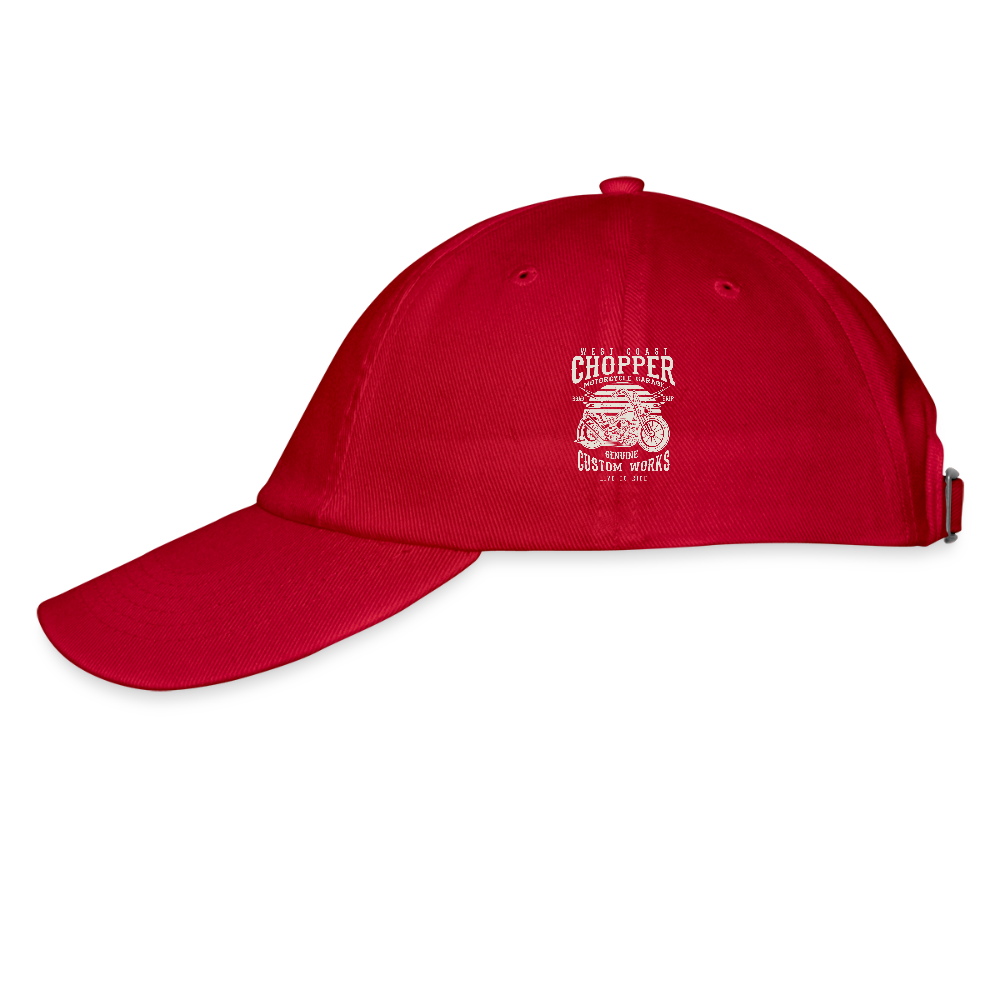 Baseballcap - klassiek rood