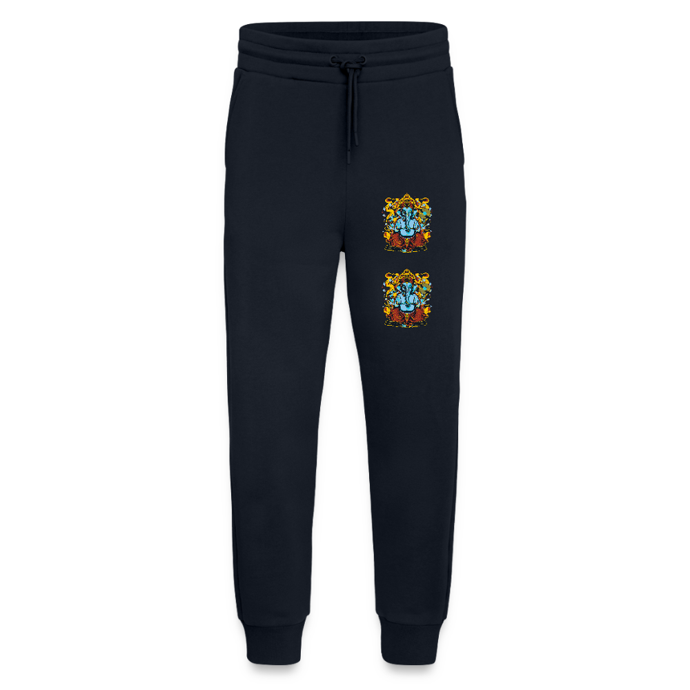 Organic relaxed joggingbroek made in EU - DARK NAVY