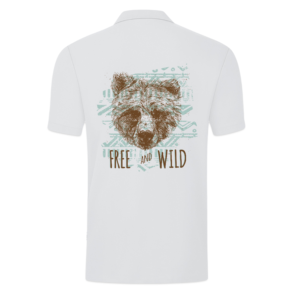 JAKO Mannen Polo Organic - wit