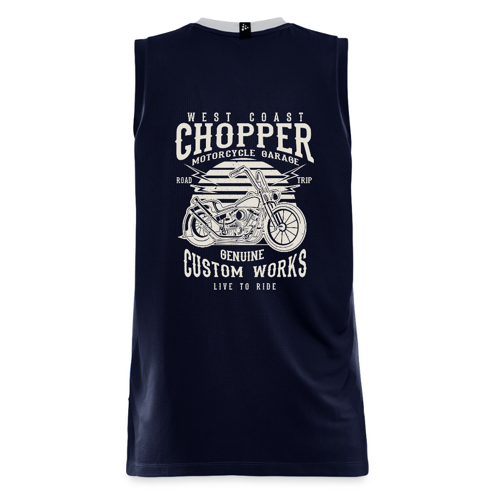 CRAFT Progress mannen basketbalshirt - navy