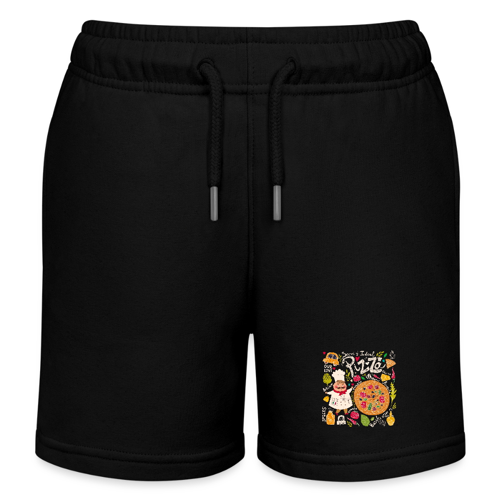 Stanley/Stella Kinder-bio-joggingshorts MINI BOLTER - zwart