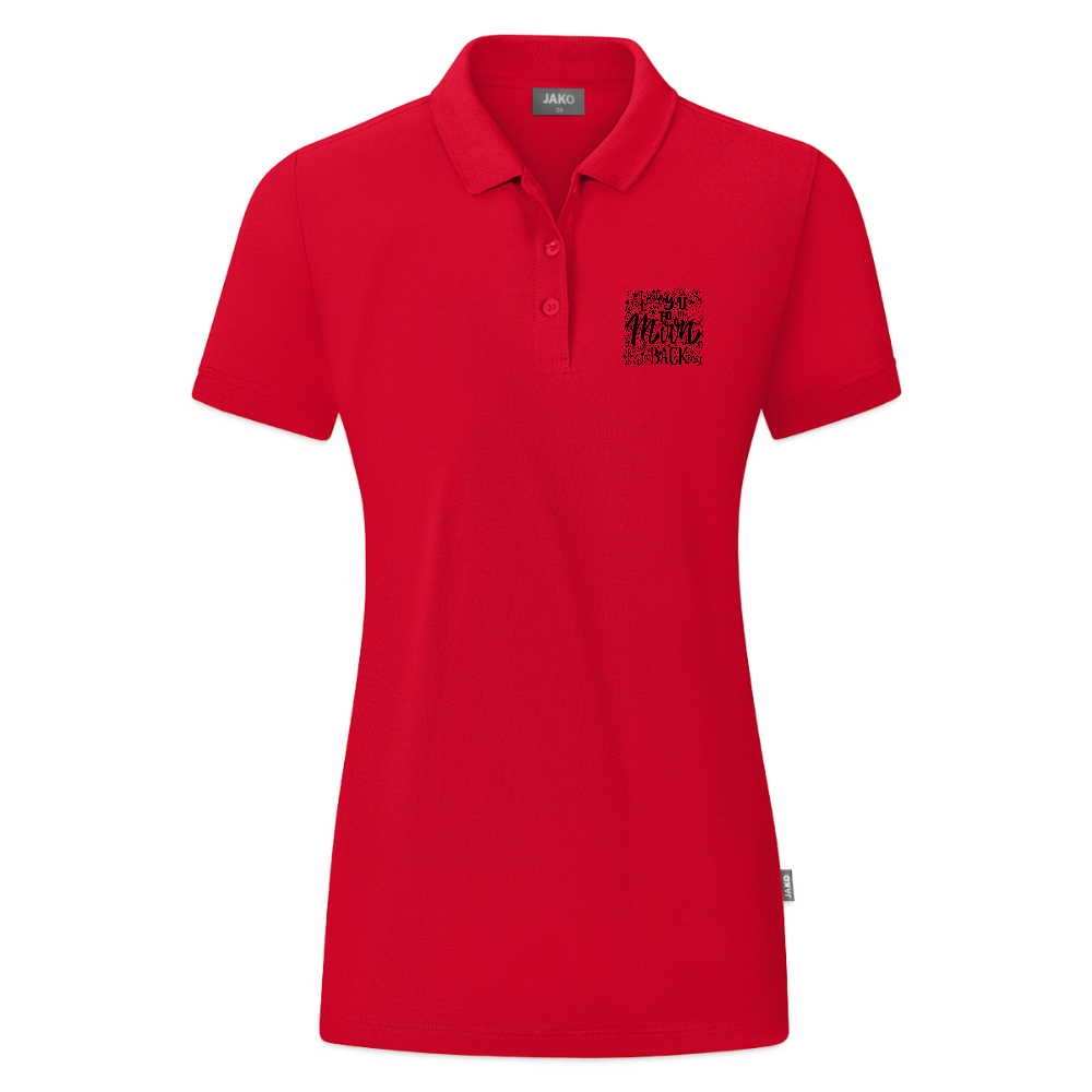 JAKO Vrouwen polo Organic - rood