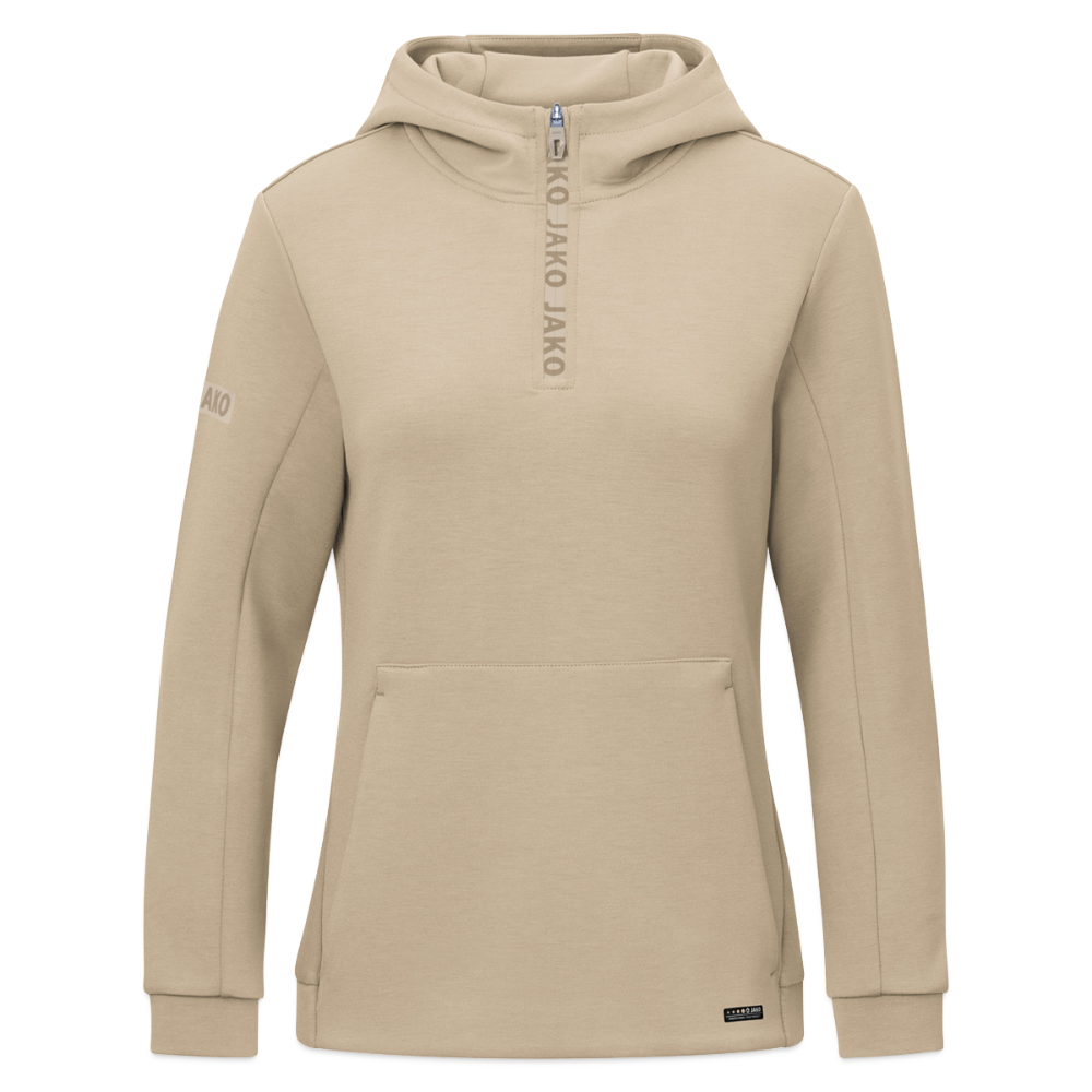 JAKO Vrouwen ziphoodie Pro Casual - beige
