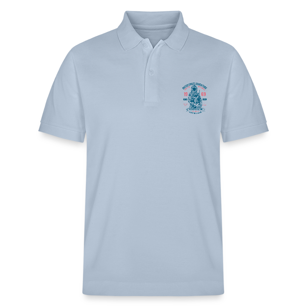 Stanley/Stella uniseks bio poloshirt PREPSTER - sky blue