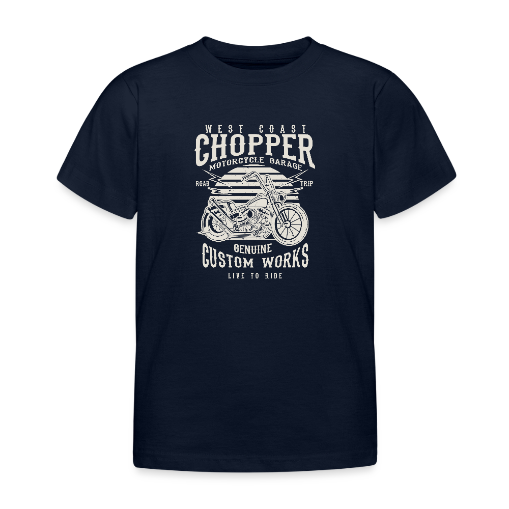 Kinderen T-shirt - navy