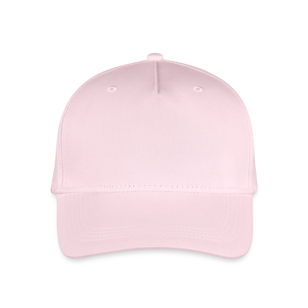 Bio kinder basecap - lichtroze