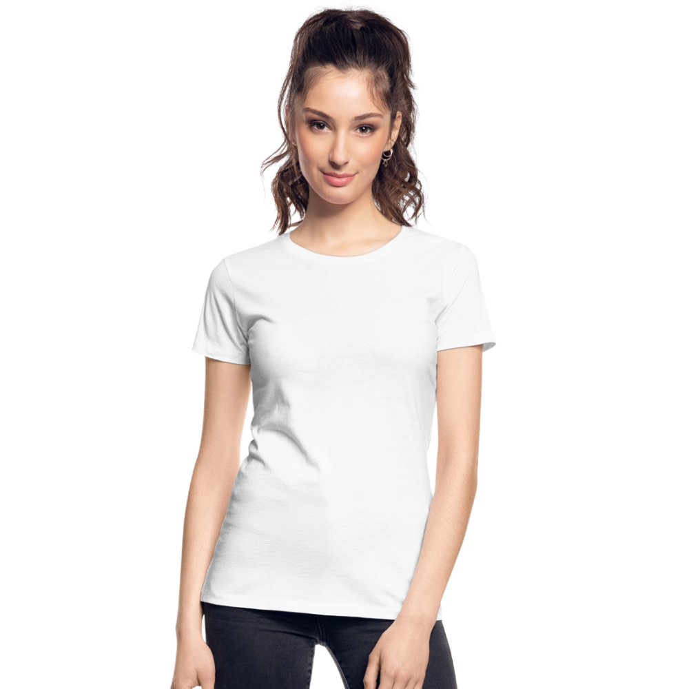 Vrouwen premium bio T-shirt - wit