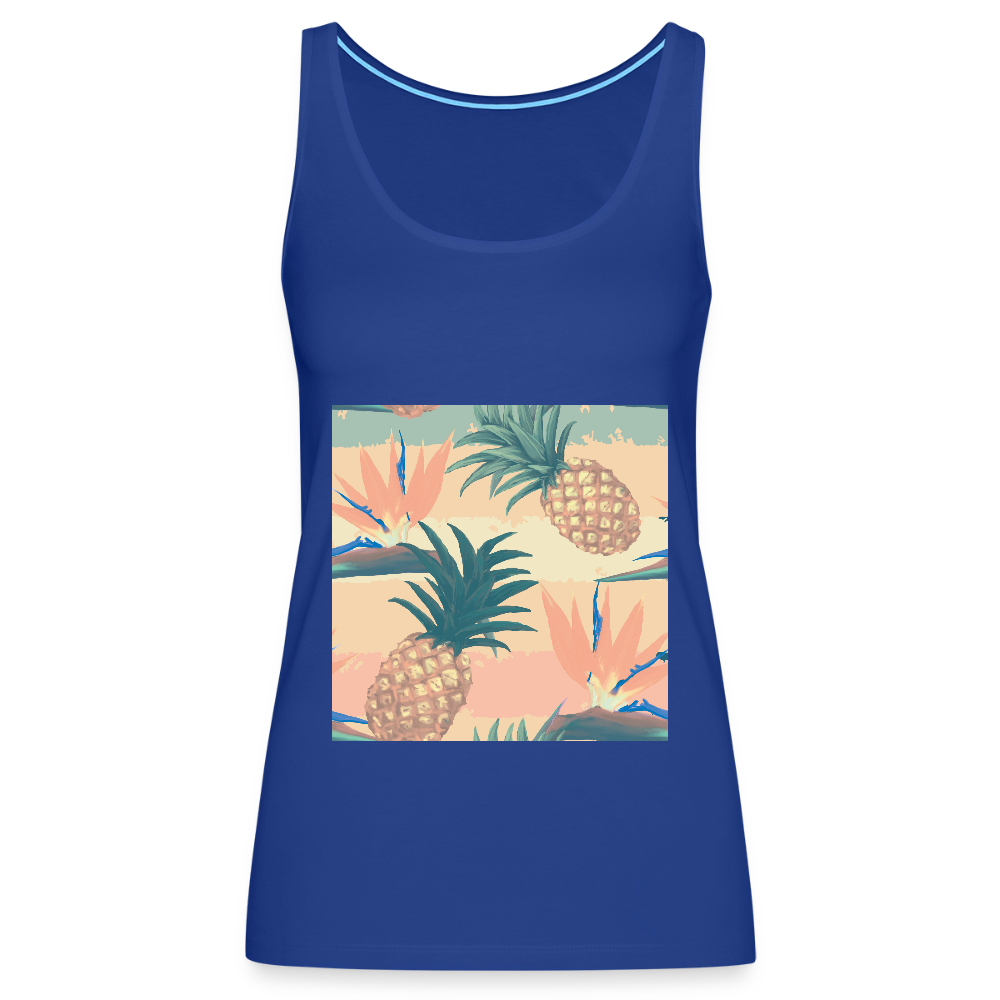 Vrouwen Premium tank top - koningsblauw