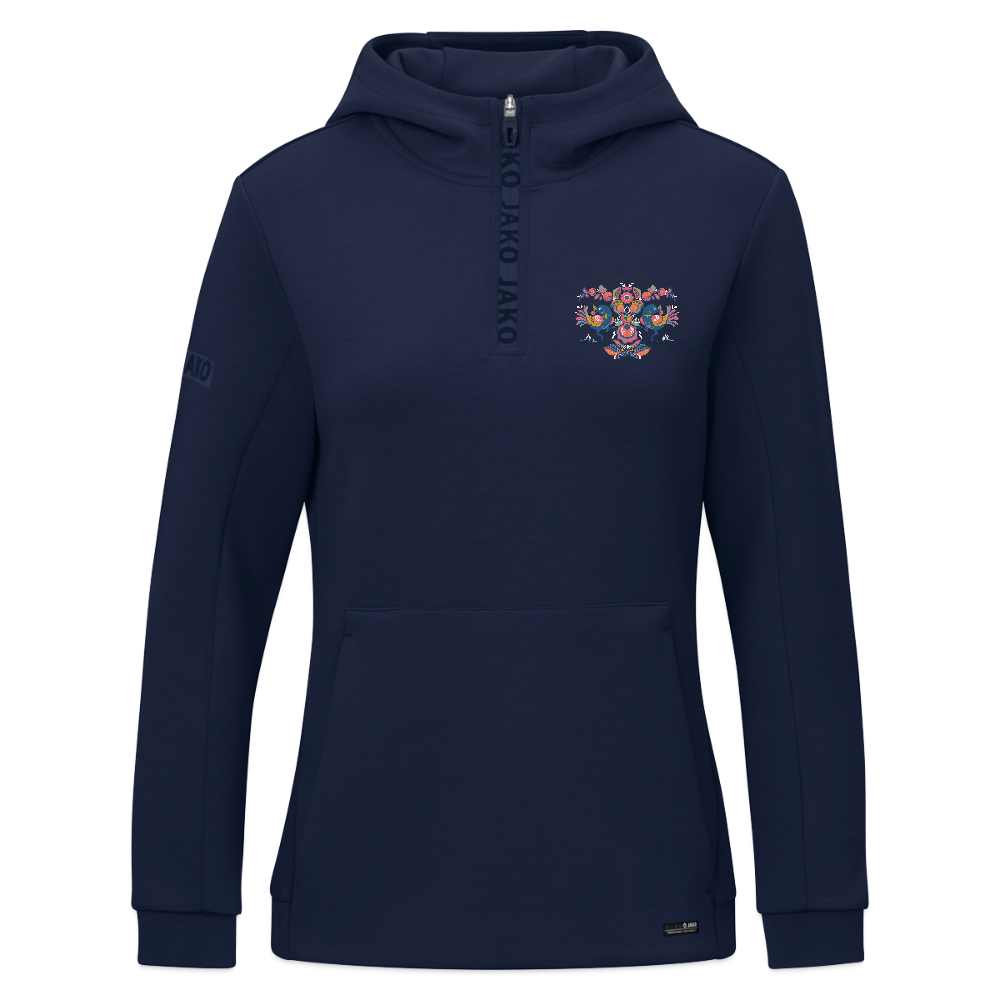 JAKO Vrouwen ziphoodie Pro Casual - marine
