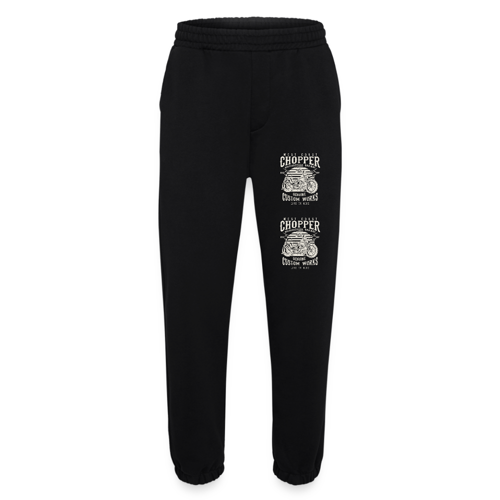 Heavyweight organic joggingbroek made in EU - SOLID BLACK