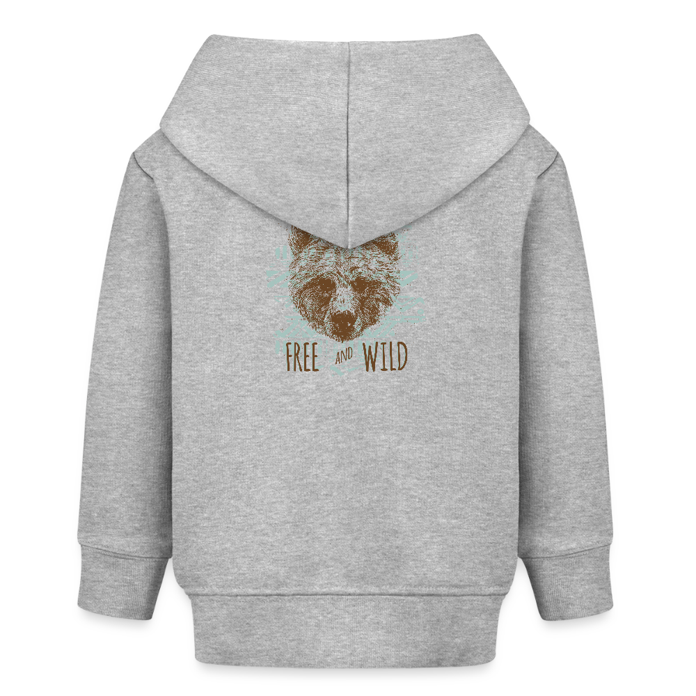Stanley/Stella Bio hoodie BABY CRUISER - grijs gemêleerd