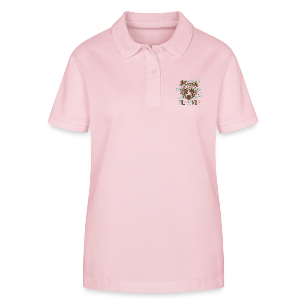 Stanley/Stella Vrouwen bio poloshirt ELLISER - lichtroze