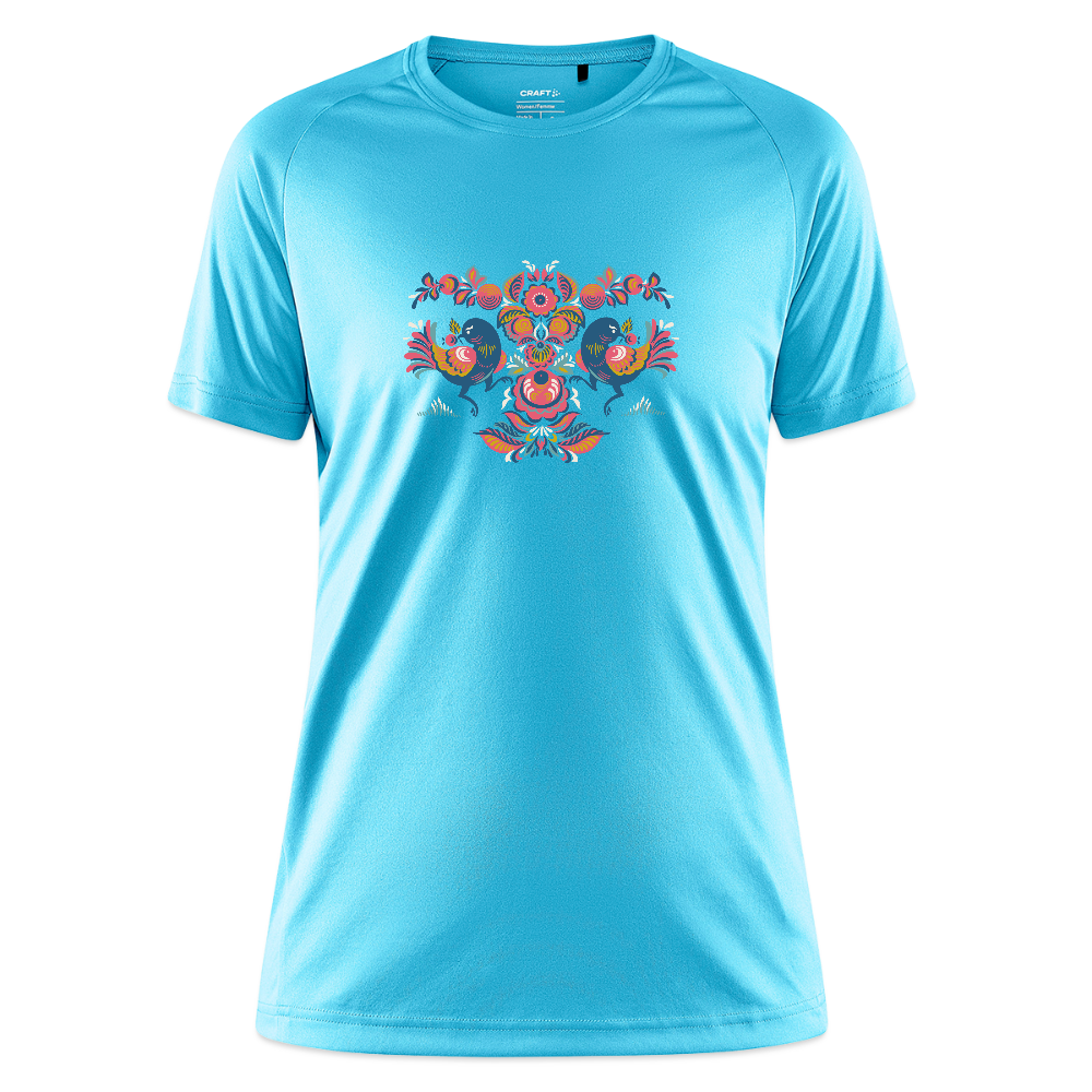 CRAFT Core Unify vrouwen training-T-shirt - hawaïblauw