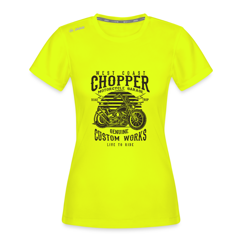 JAKO Vrouwen T-shirt Run 2.0 - neongeel