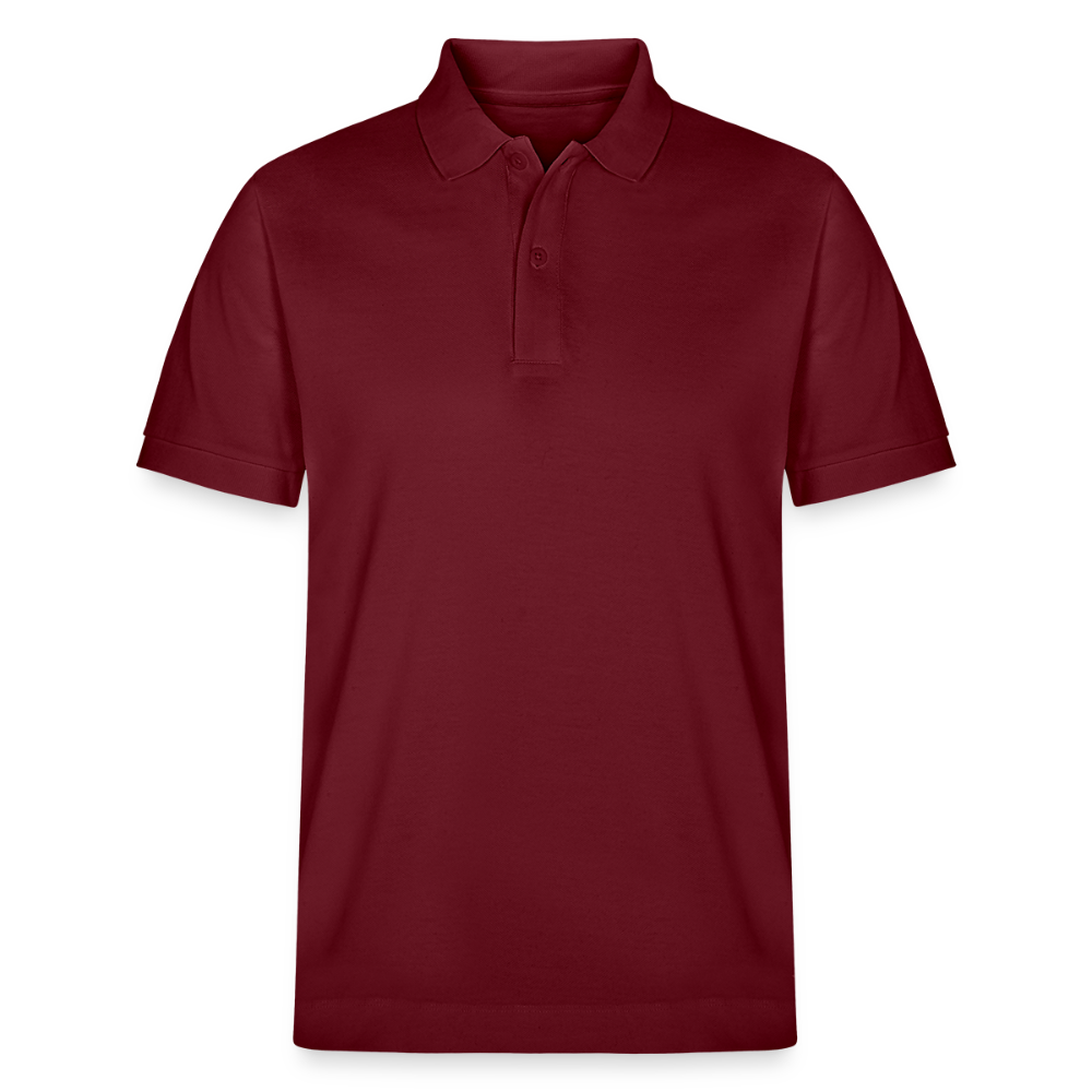Stanley/Stella uniseks bio poloshirt PREPSTER - bourgognerood