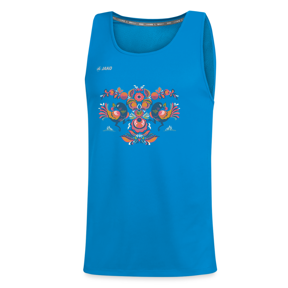 JAKO Teenager tanktop Run 2.0 - saffierblauw