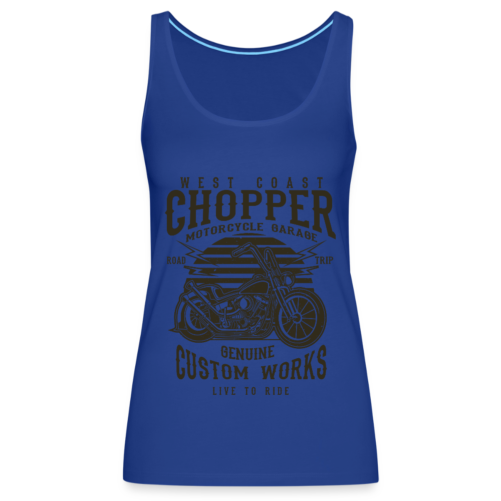 Vrouwen Premium tank top - koningsblauw