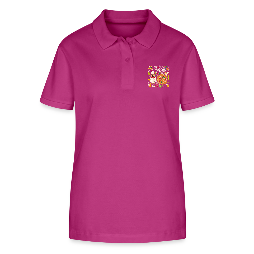 Stanley/Stella Vrouwen bio poloshirt ELLISER - orchidee