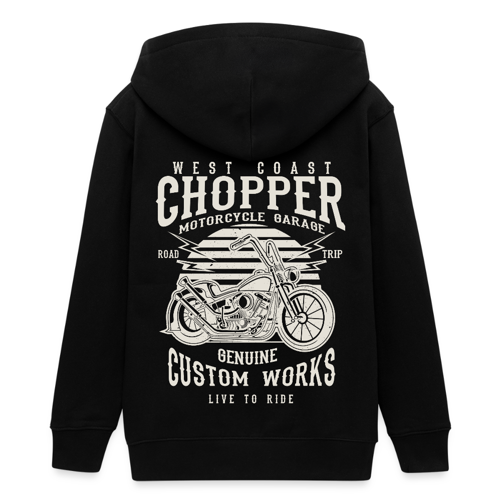 Stanley/Stella Mini Cultivator bio tiener ziphoodie - zwart