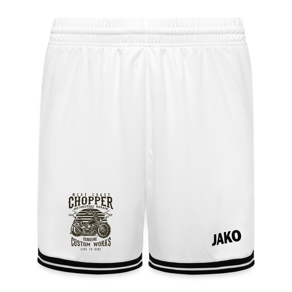 JAKO Kinderbasketbalshort Center 2.0 - wit/zwart