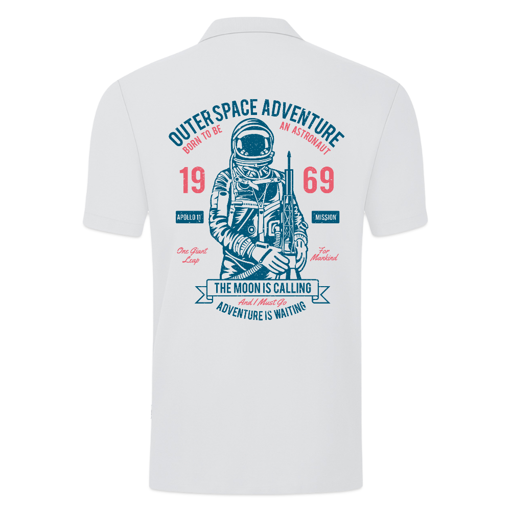 JAKO Mannen Polo Organic - wit