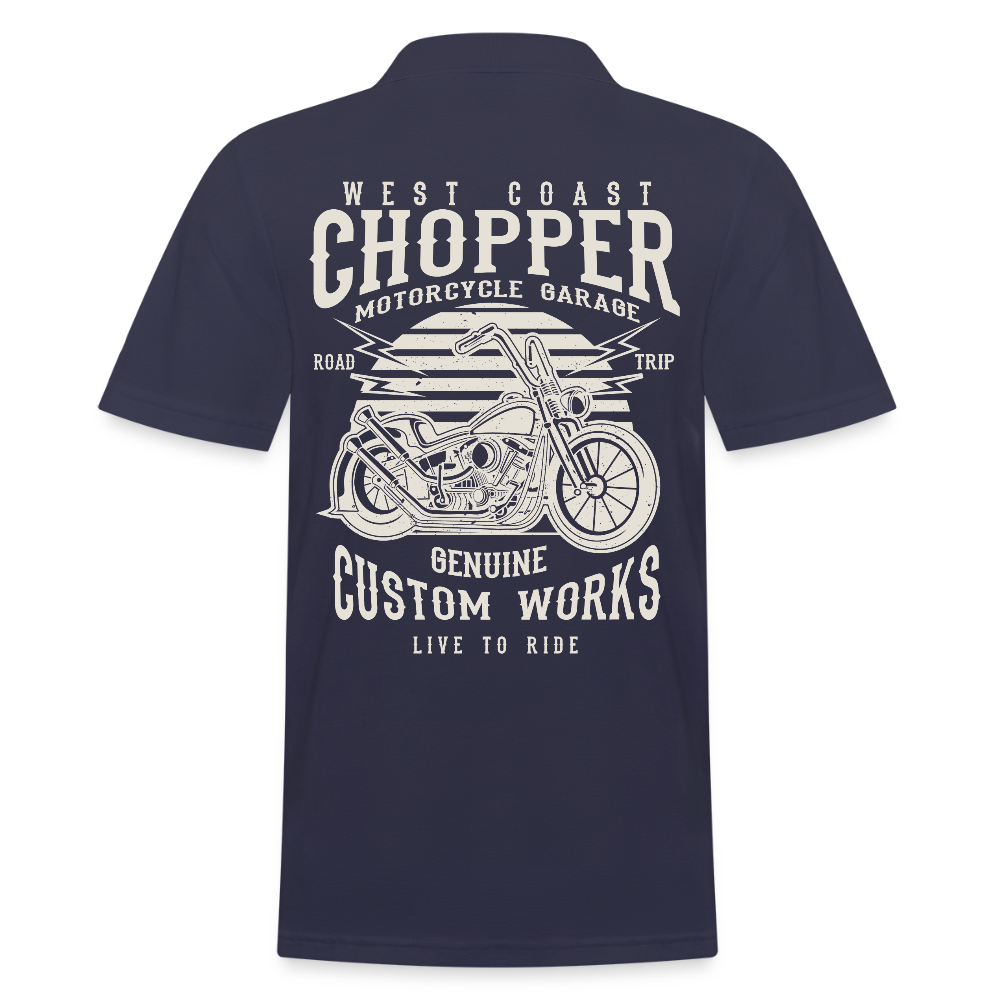 Mannen poloshirt - navy